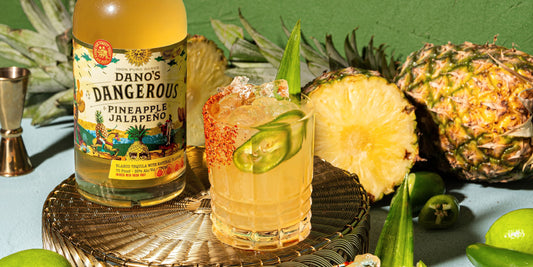 Perfect Spicy Margaritas with Pineapple Jalapeño