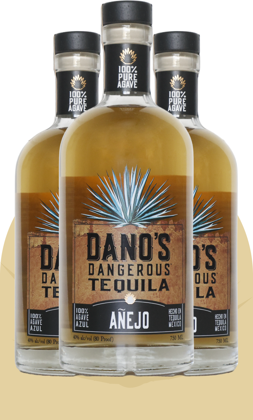 Añejo Tequila 3 bottle offer