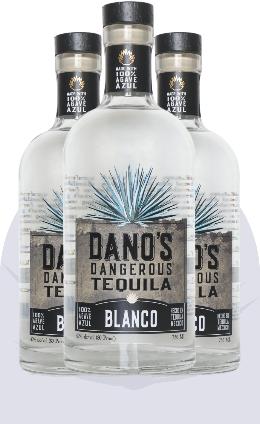Blanco Tequila 3 bottle offer